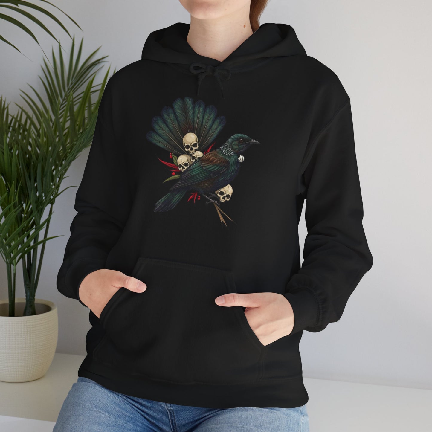 Tui and Skull Hoodie