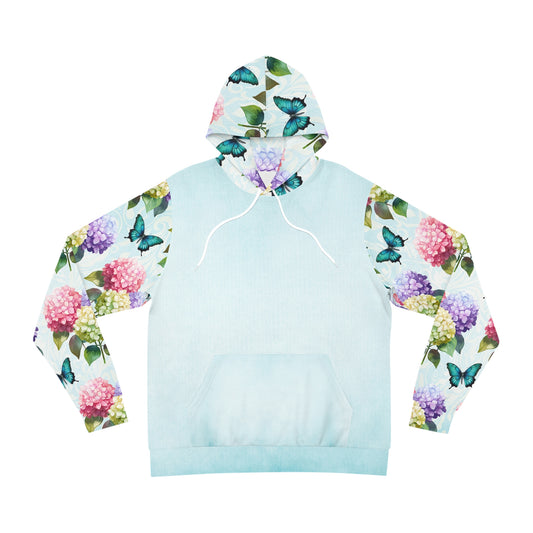 Floral Hydrangea Hoodie - Cozy Fashion Sweatshirt, Garden Lover Gift, Spring Style, Trendy Casual Wear