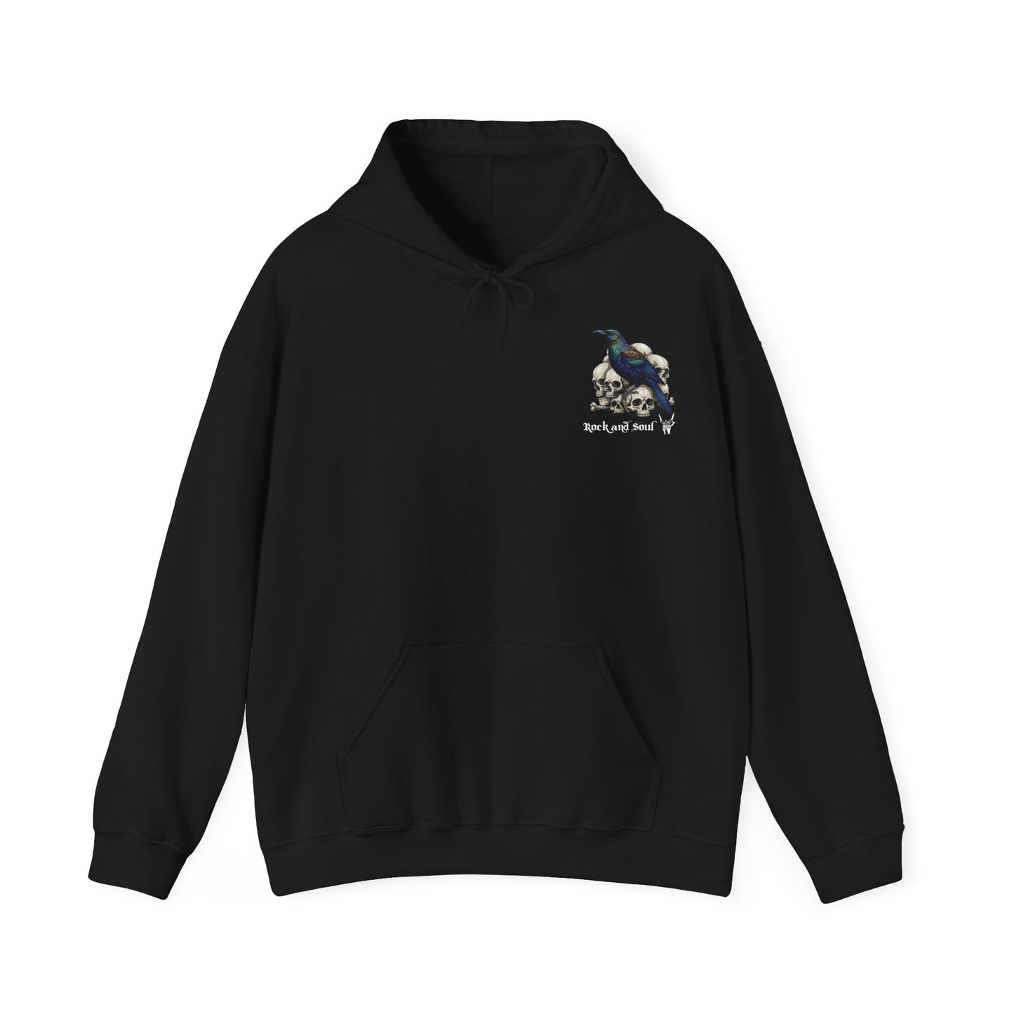 Unisex Tui and Skull Hoodie