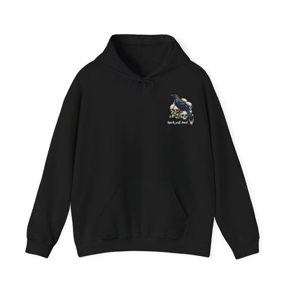 Unisex Tui and Skull Hoodie