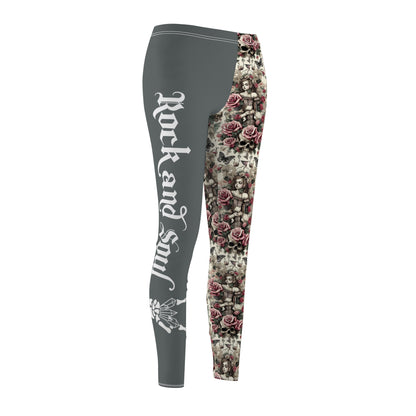 Victorian Fairy and Skull Leggings