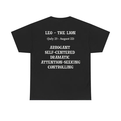 Leo Unisex Zodiac Tee