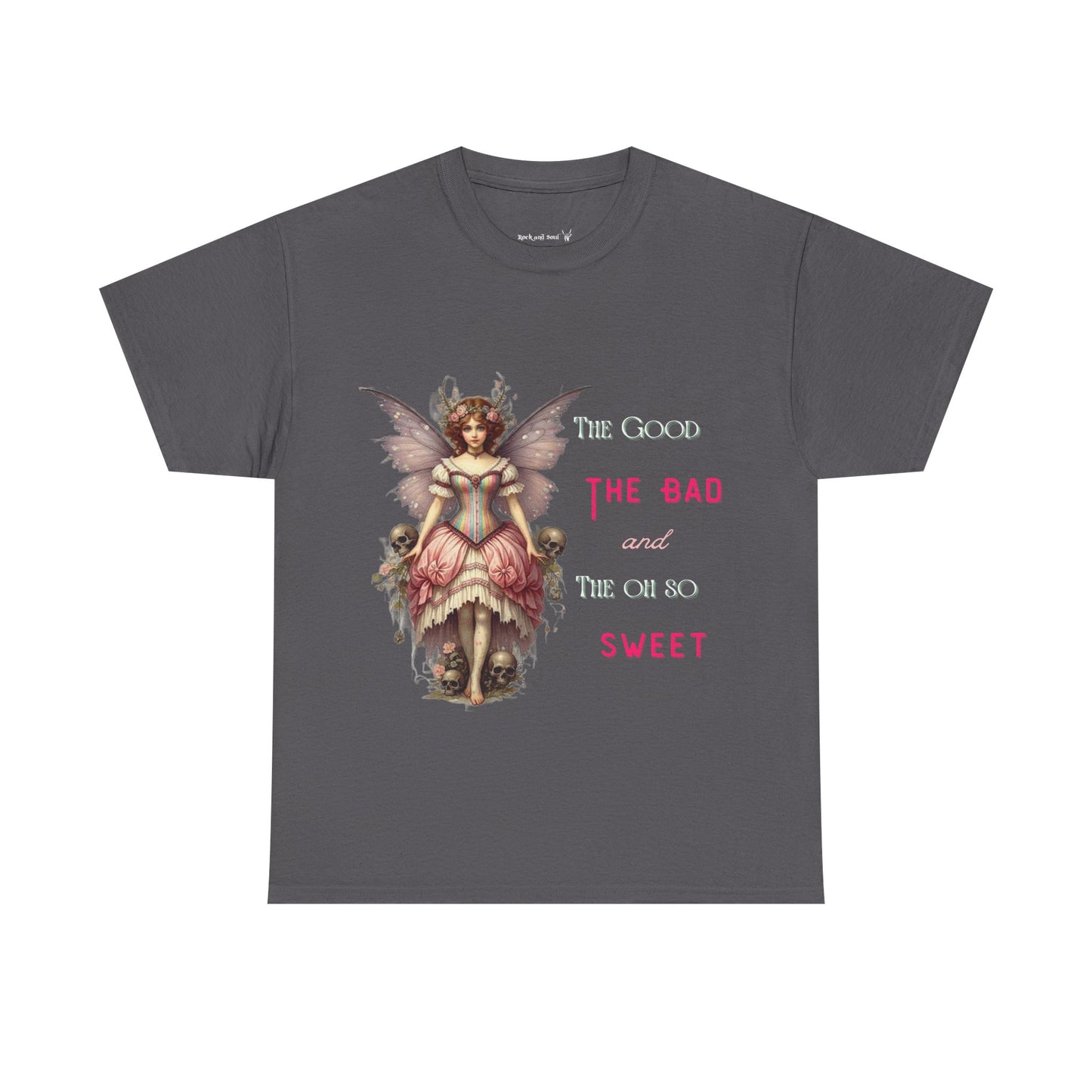Victorian Fairy Tee, Graphic Tee, Gift for Fairy Lovers, Casual Wear, Birthday Gift, Everyday Comfort