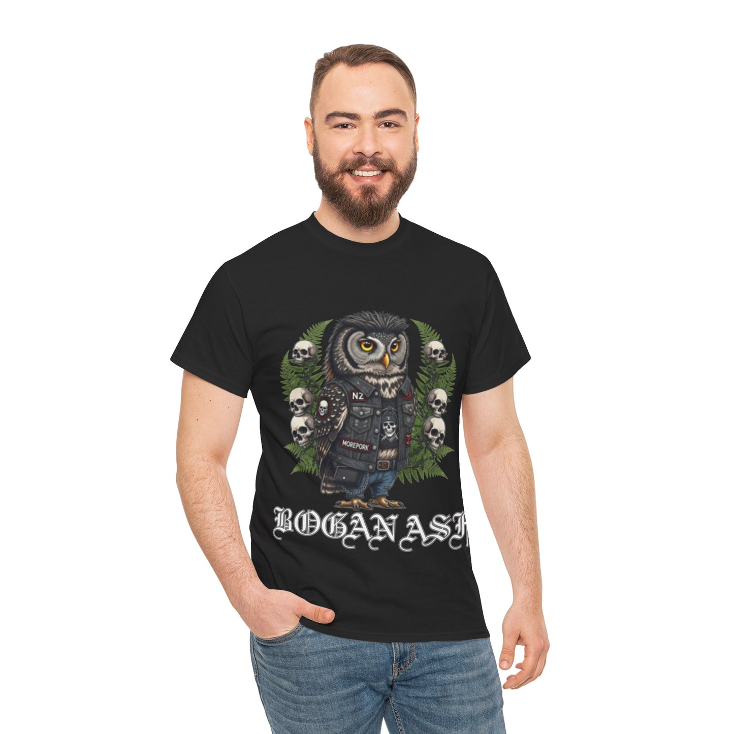 BOGAN ASF MOREPORK (RURU) Tee